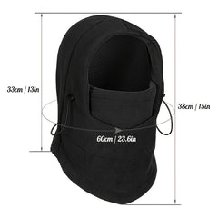 Warm Beanies Ski Mask Winter Men Women Face Mask Scarf Hats Windproof Thermal