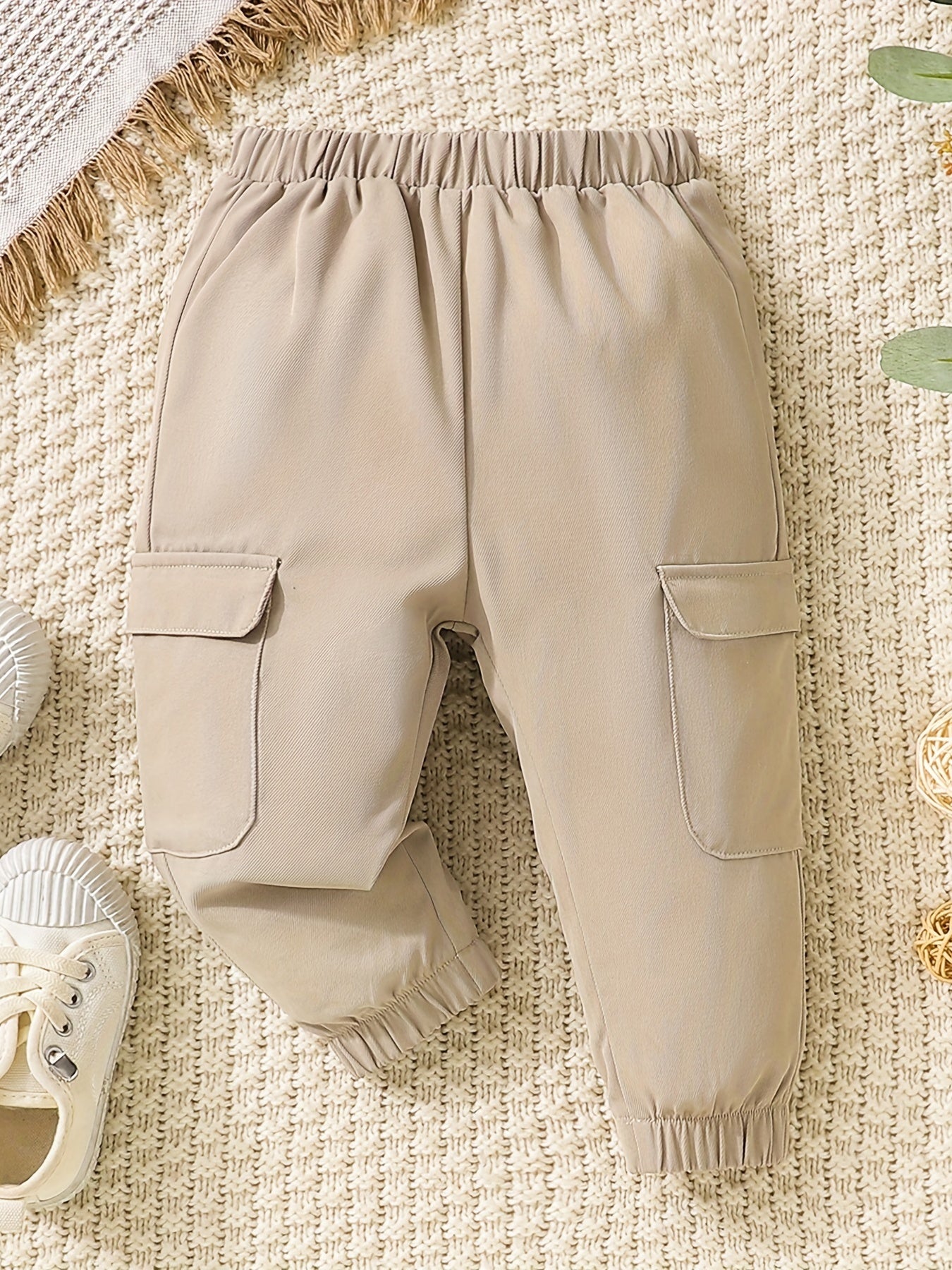 Toddler Baby Boy Cargo Pants With Pockets