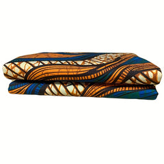 6yard 548 RealWax Ankara Fabric Background Africa Polyester Print