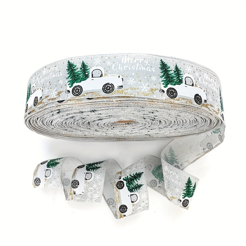 2M Christmas Satin Ribbon Gift Wrapping Decoration