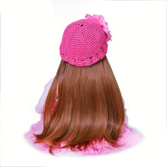 24inch Reborn Baby Dolls Long Hair Princess Doll Artcraft Toys Birthday Gift