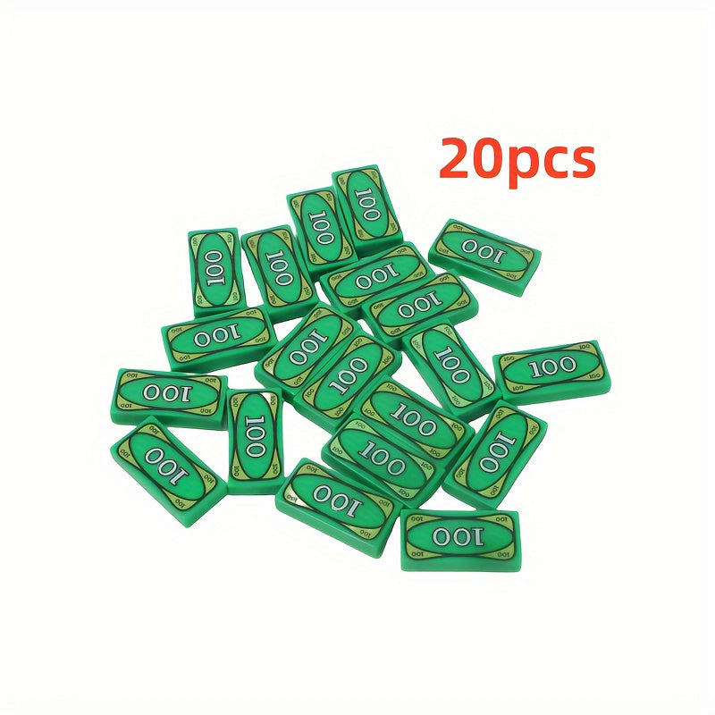 DIY Coin Money Building Blocks Creative Shopping Mall Supermarket Cashier Toy