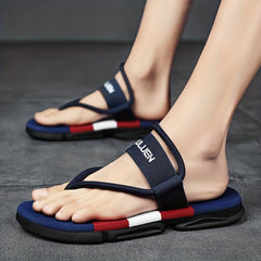 Men's Lightweight Non Slip Sandals Quick Drying Comfy Slides Beach Shoes