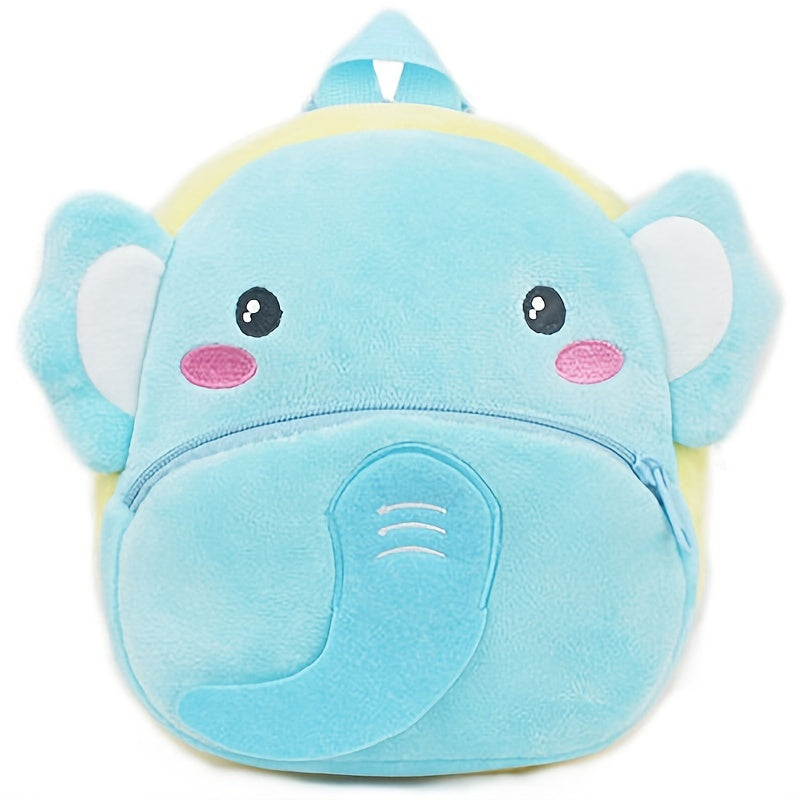 Girls Cartoon Plush Animal Backpack Shoulder Bag Coin Purse