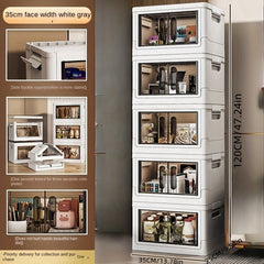 Clothes Storage Box Stacked Bedroom Organizer
