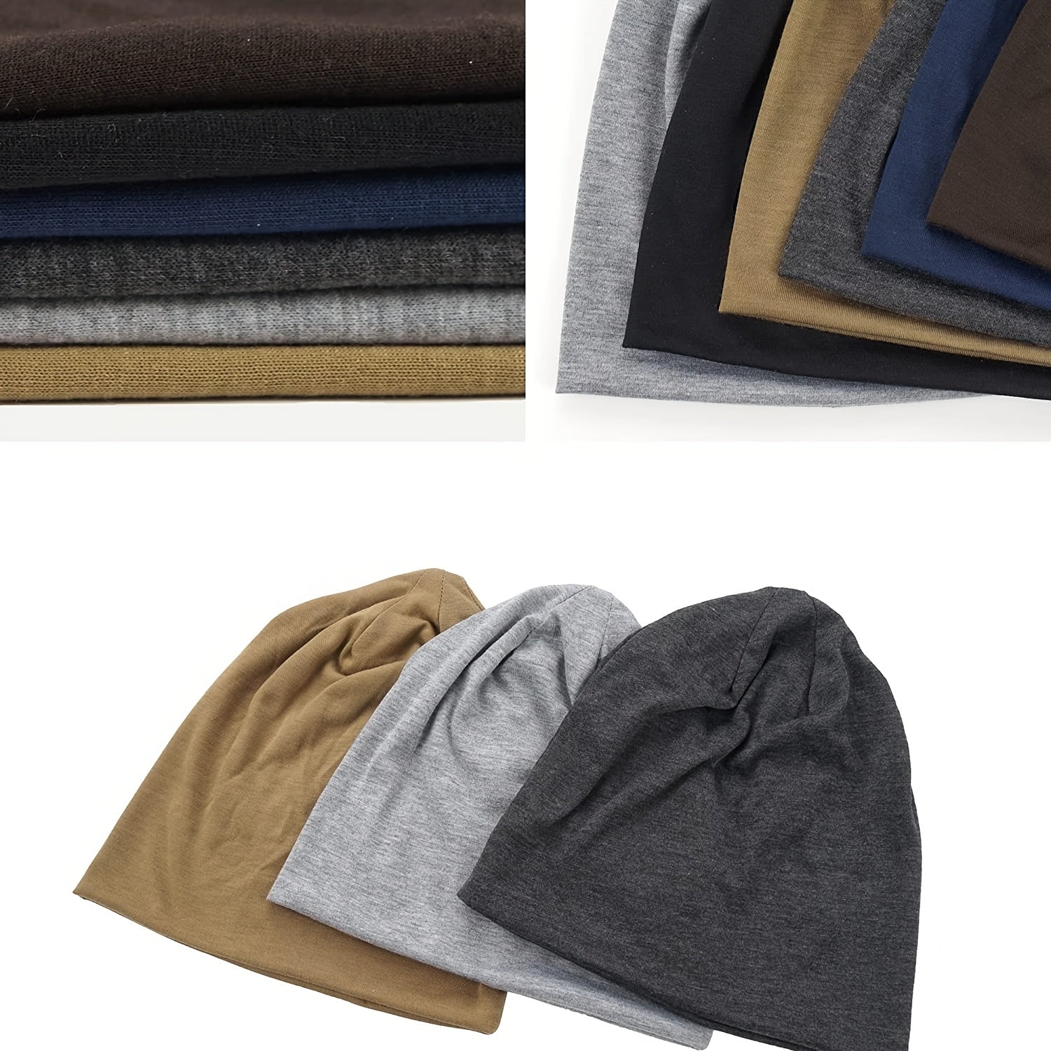 Slouchy Beanie Hip Hop Lightweight Running Beanie Adult Dwarf Hats Chemo Cap
