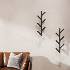 Modern Vertical Coat Rack Wall Mounted 40 64 Cm Metal Hat Rack For Wall