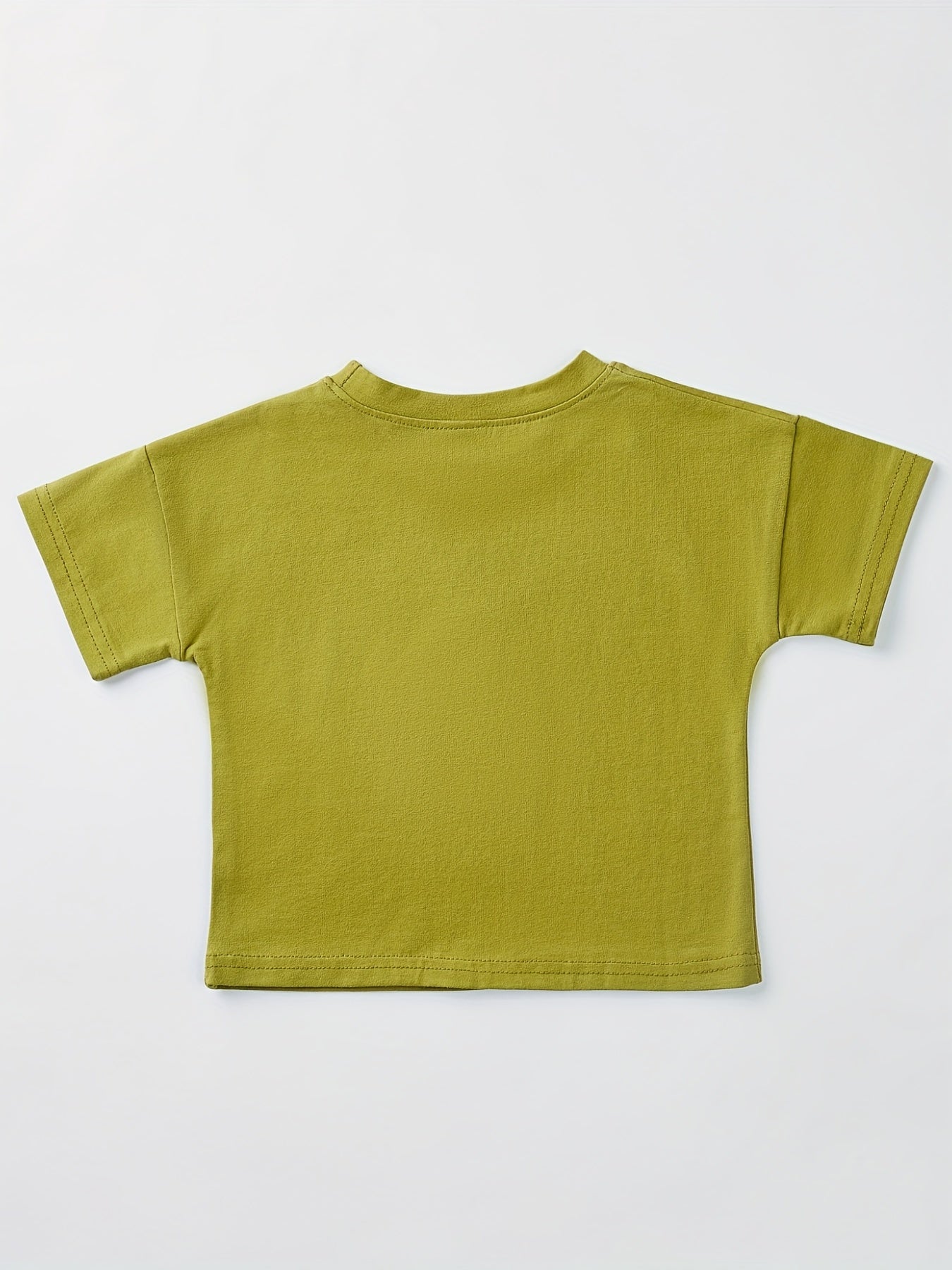 Baby Boys Ice Cream Patch Short Sleeve T-shirt for Summer