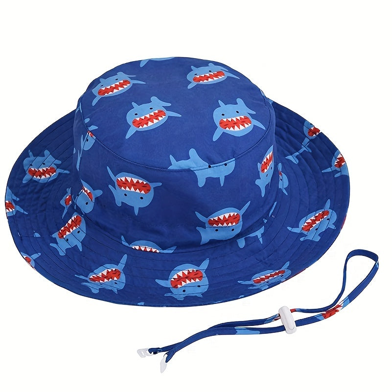 Shark Fisherman's Hat Breathable Wide Brim Sun Protection Bucket Hat