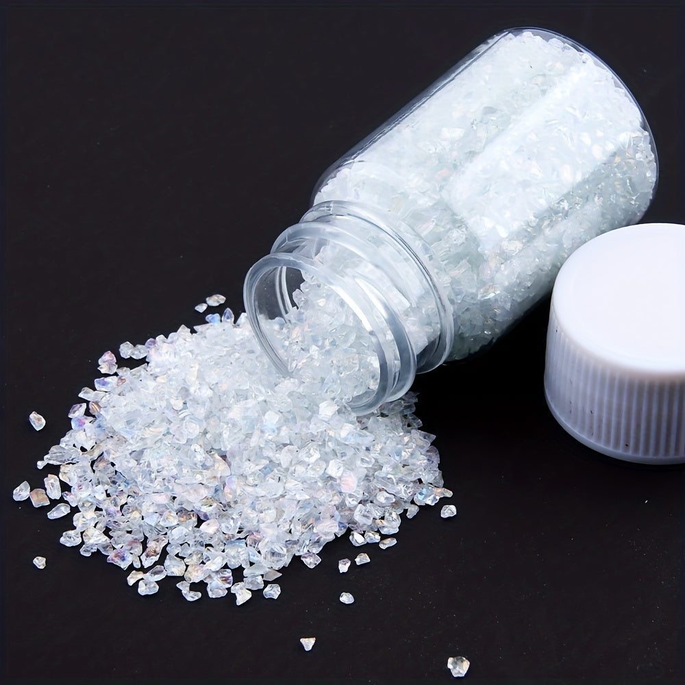 30g Transparent Irregular Glitter Gravel Gem Stones for Crafts
