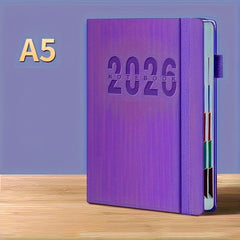 Personalized 2026 Calendar Log Self-discipline Office Schedule Easy Clean Paper