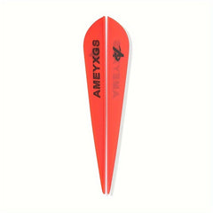 50pcs 7.62cm Arrow Vanes Rubber Feather Fletches for DIY Archery