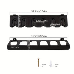 Wall Mounted Fishing Rod Storage Rack for 6 Rods