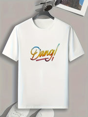 Dang Men's Graphic T-shirt for Summer