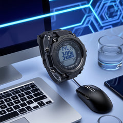 Boys' Student Wristwatch 8-18 Years Waterproof Alarm Clock