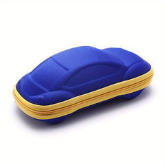 Car Shaped Sunglasses Box Zipper Closure Eyeglass Case
