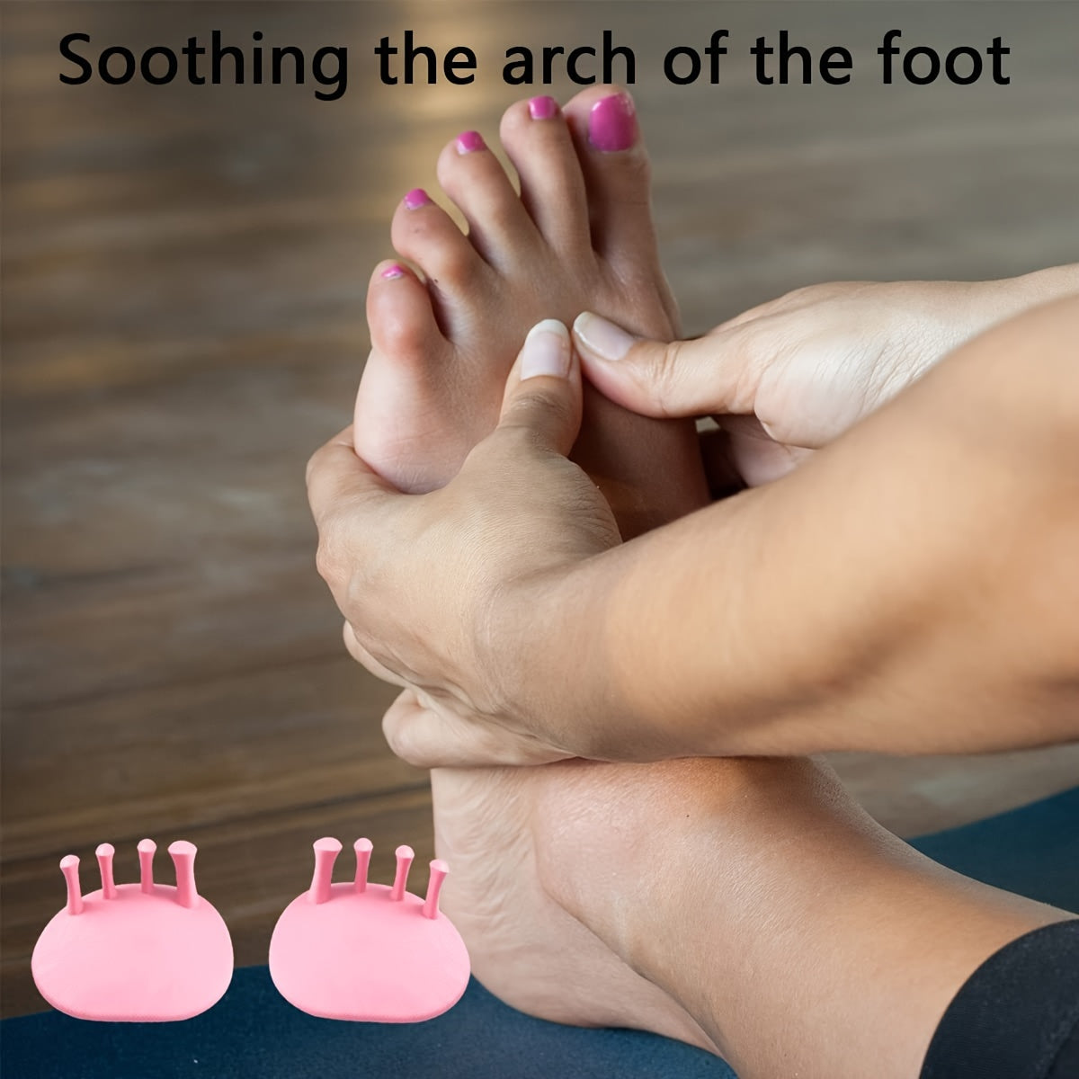 TPE Toe Separators Arch Trainer Yoga Equipment Plantar Fasciitis