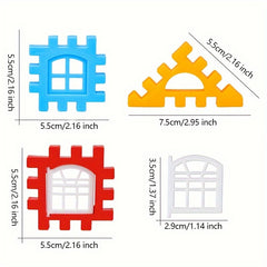 50-100pcs Large Building Blocks Set Creative Construction Educational Toy