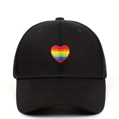 LGBTQ PRIDE Rainbow Love Baseball Cap