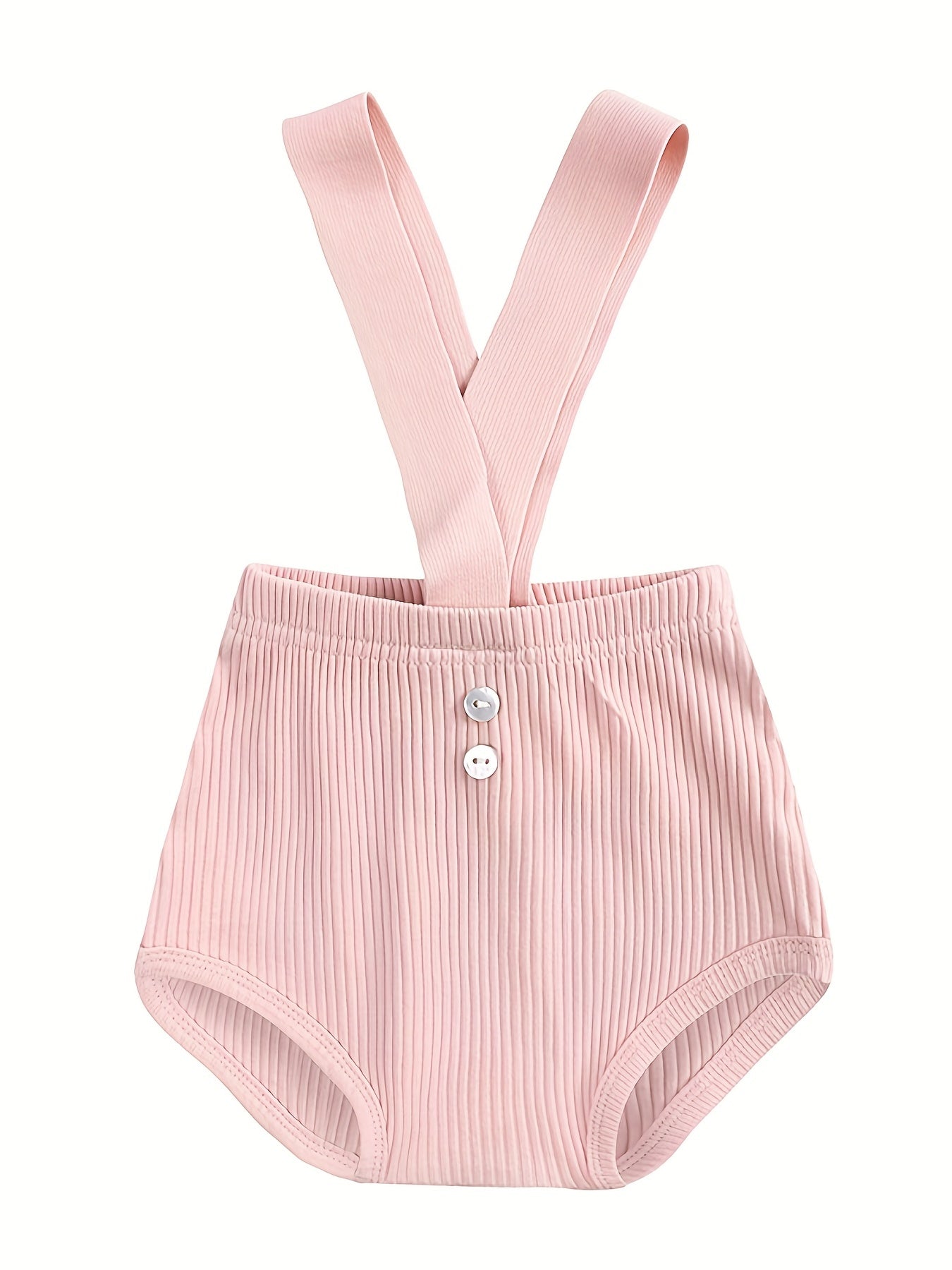 Infant Cotton Suspender Pants Boys Girls