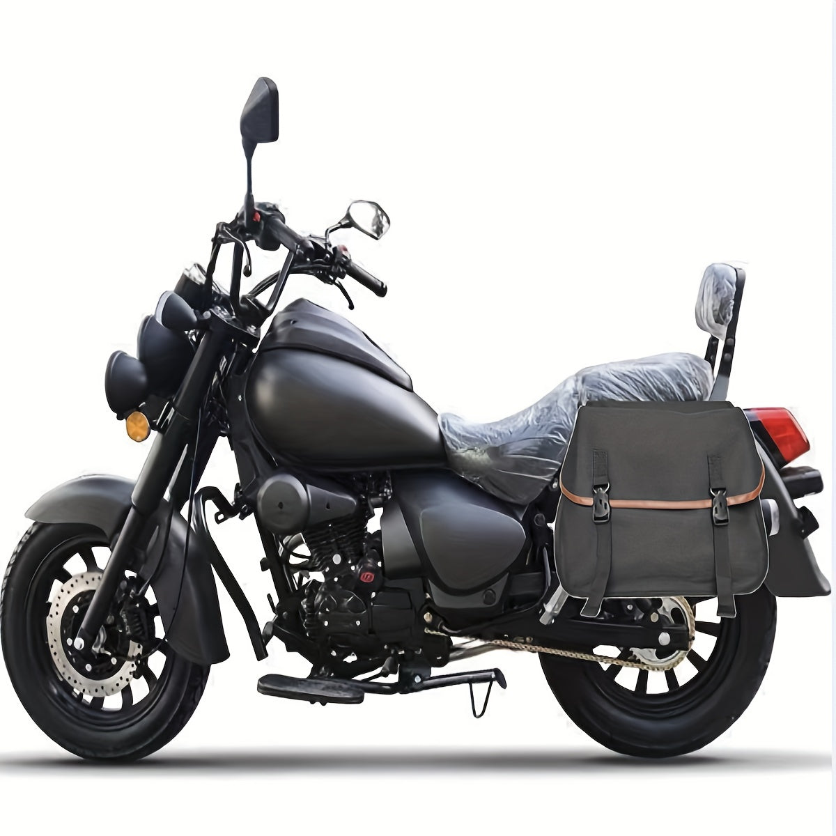 Large Capacity Waterproof Bike Trunk Bag for Commuting and Shopping