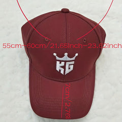 Cotton Crown KG Embroidery Men's Baseball Cap