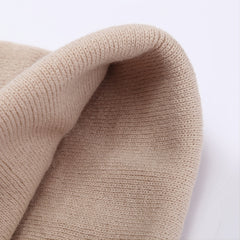 Men's Stretchy Warm Knit Hat for Cycling Skiing