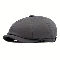 Retro Octagonal Cap Casual Cap for Men