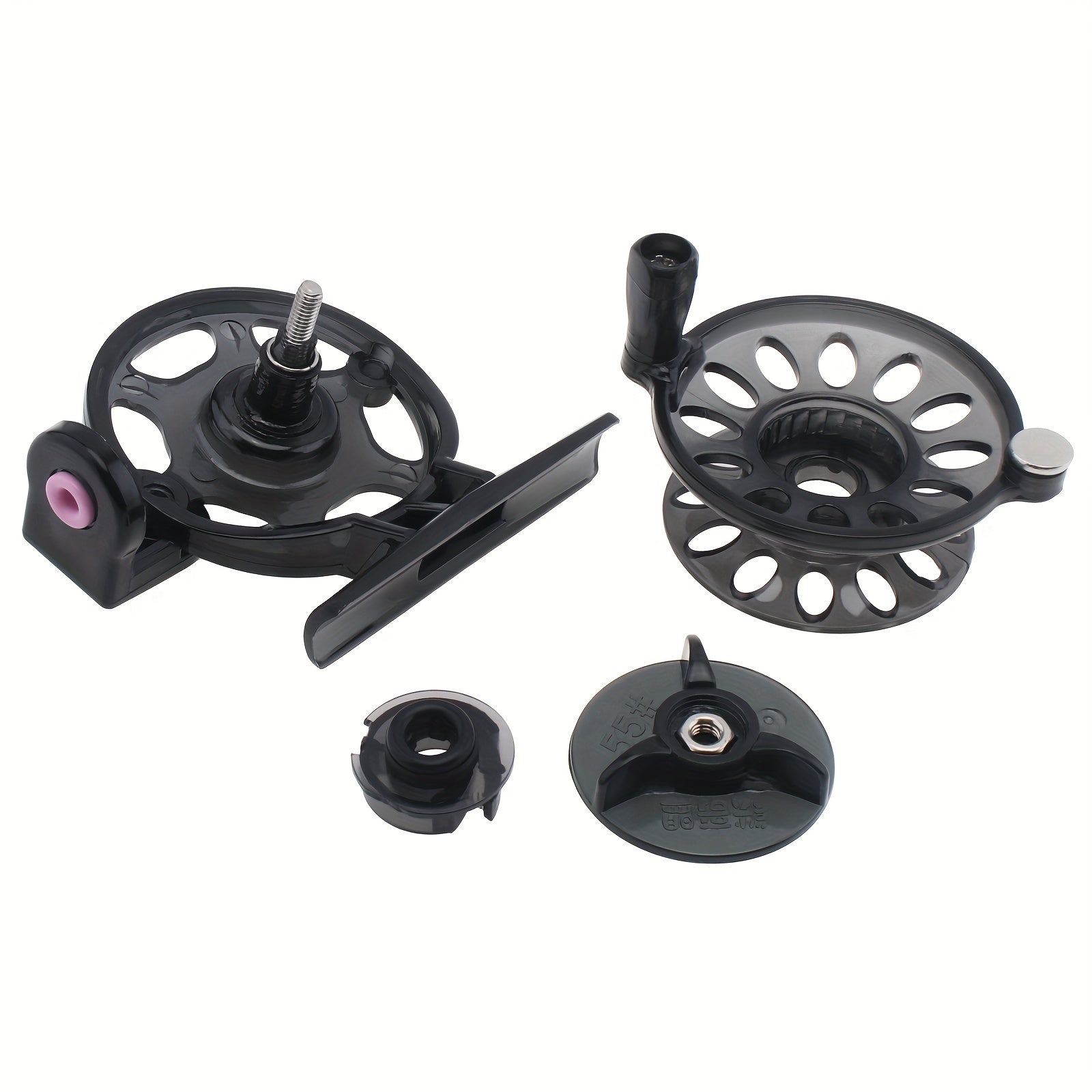 ABS Lightweight Ice Fishing Front Reel Right Hand Fishing Tackle