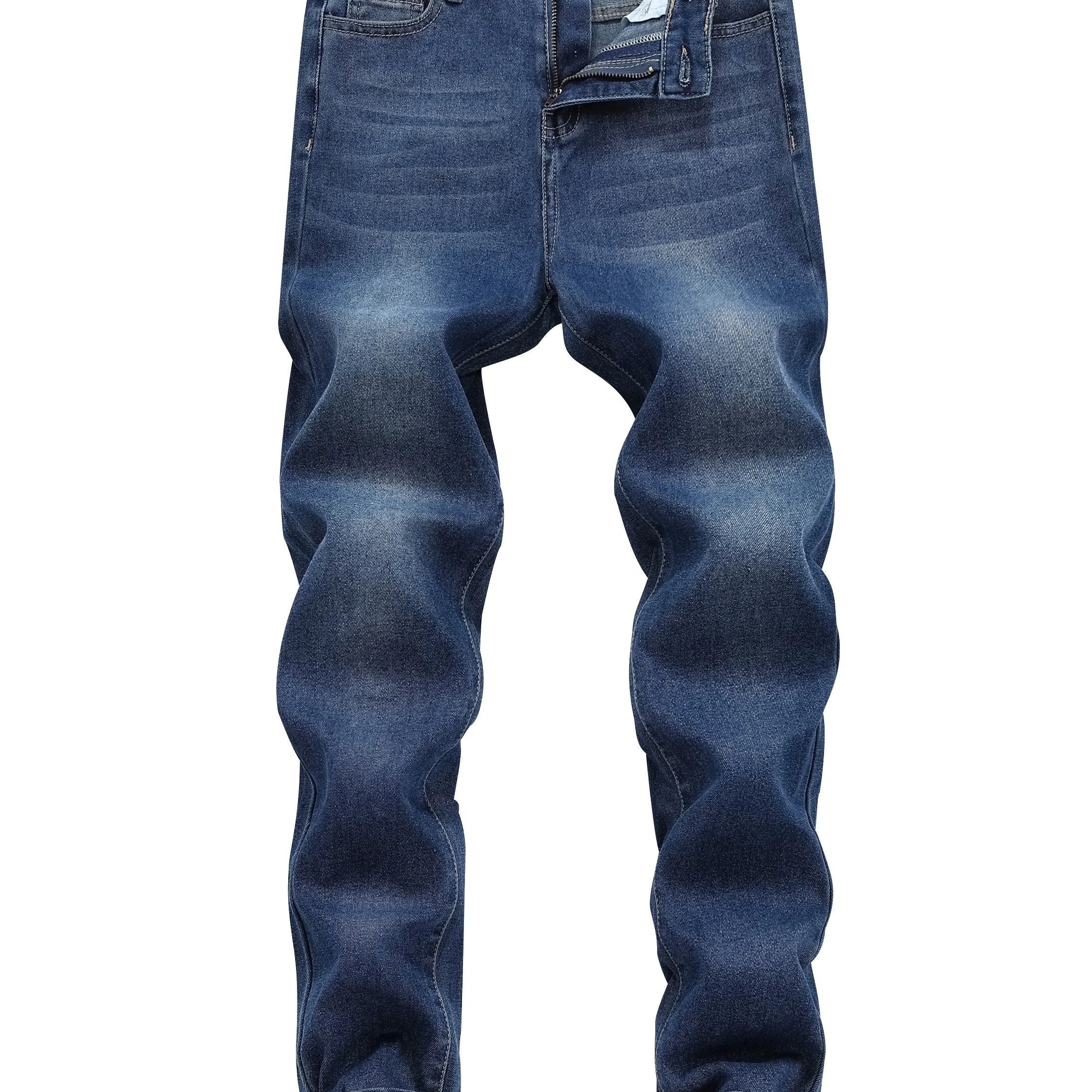 Boys Slim Fit Denim Long Pants With Pocket