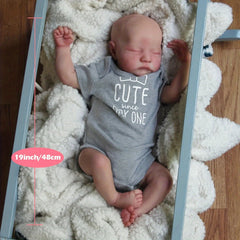 Reborn Doll Cloth Body Toy With 3D Handemade Marble Texture Skin