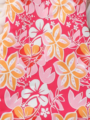 Girls Floral Print Halter Dress For Party Holiday Outfit