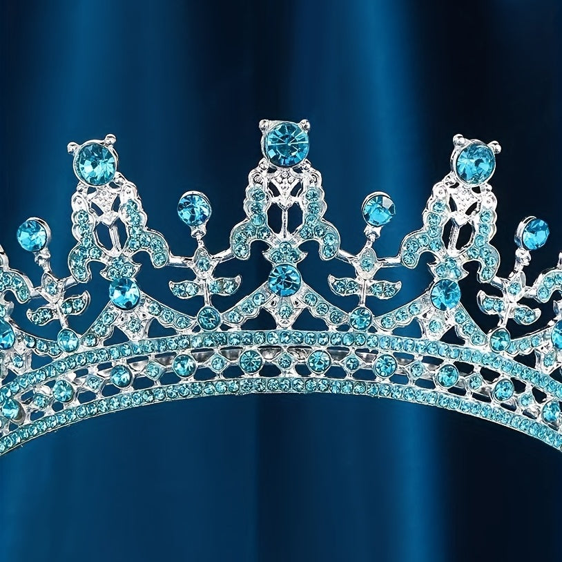Rhinestone Crown Wedding Headband Hair Accessories