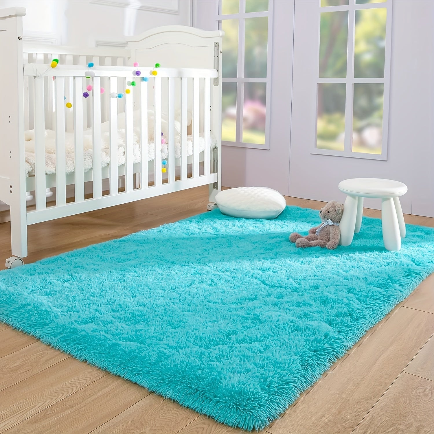 Soft Fluffy Area Rug for Bedroom Living Room Large Plush Furry Shag Rug