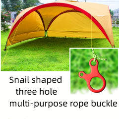 Windproof Rope Buckle Non slip Tightening Fast Knotting Tent Canopy Adjustment