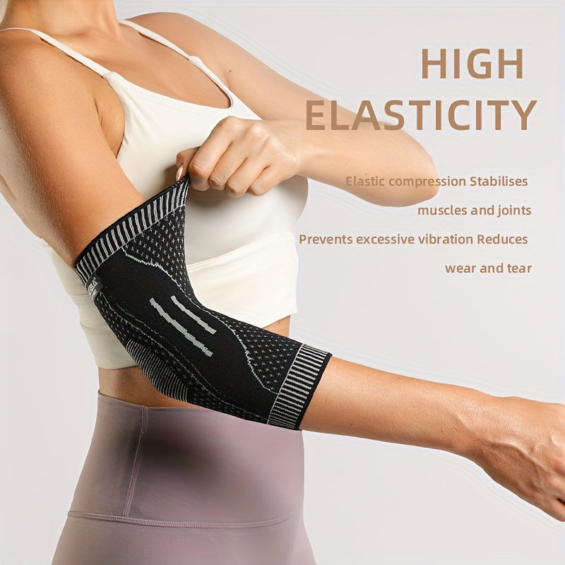 Elastic Elbow Sleeve Support for Sports - Breathable and Comfortable