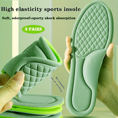 3 Pairs Sports & Fitness Insole Anti-Skid Comfortable Insole