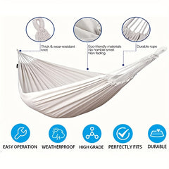 260 Outdoor Hammock Single & Double Adult Hammock Tree Straps