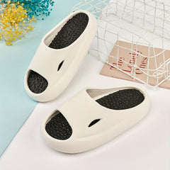 Men's Massage Slides Casual Non Slip Slippers Open Toe Shoes