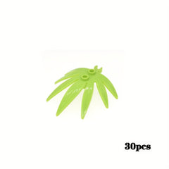 Colorful Leaf Shaped Building Blocks for Educational Play