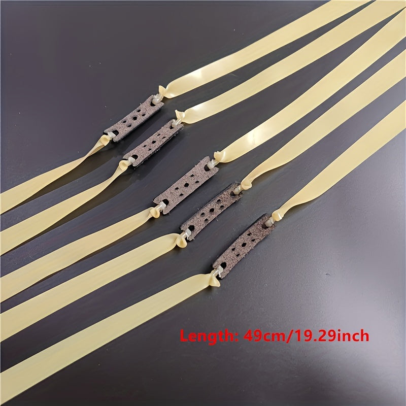 10pcs 1.5mm Elastic Tubular Bands for Outdoor Games