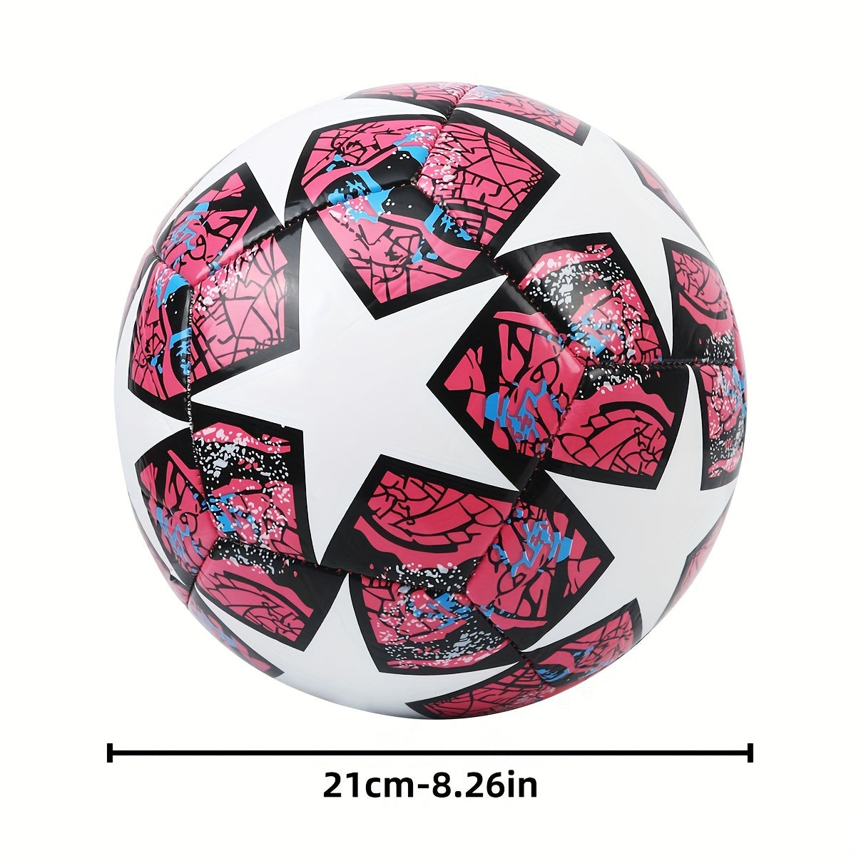 High Size 5 PVC Football Training Match Soccer Ball