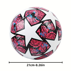 High Size 5 PVC Football Training Match Soccer Ball