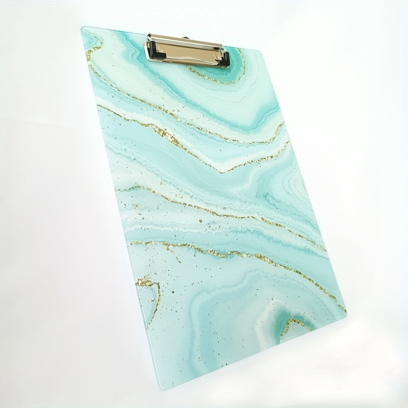 Light Abstract A4 File Folder Board Waterproof