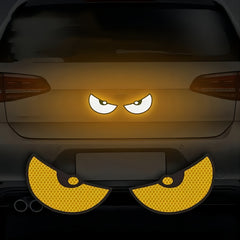 Reflective Cartoon Sticker Safety Label For Car Motorcycle