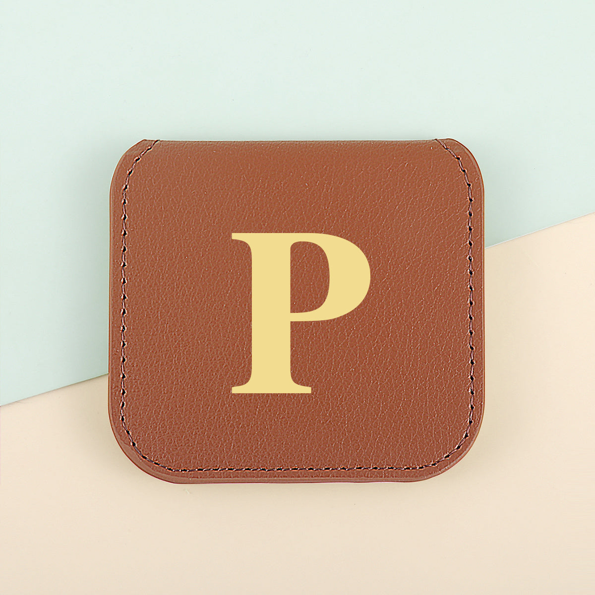 Portable Stainless Steel Makeup Mirror Compact Mirror