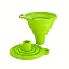 1pc Mini Funnel Silicone Collapsible Funnel Kitchen Utensils