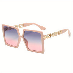 Men's Oversized Square Sunglasses UV400 Protection