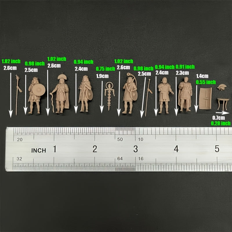 Roman Legion Officer Set 1:72 Scale Military Soldiers Collection