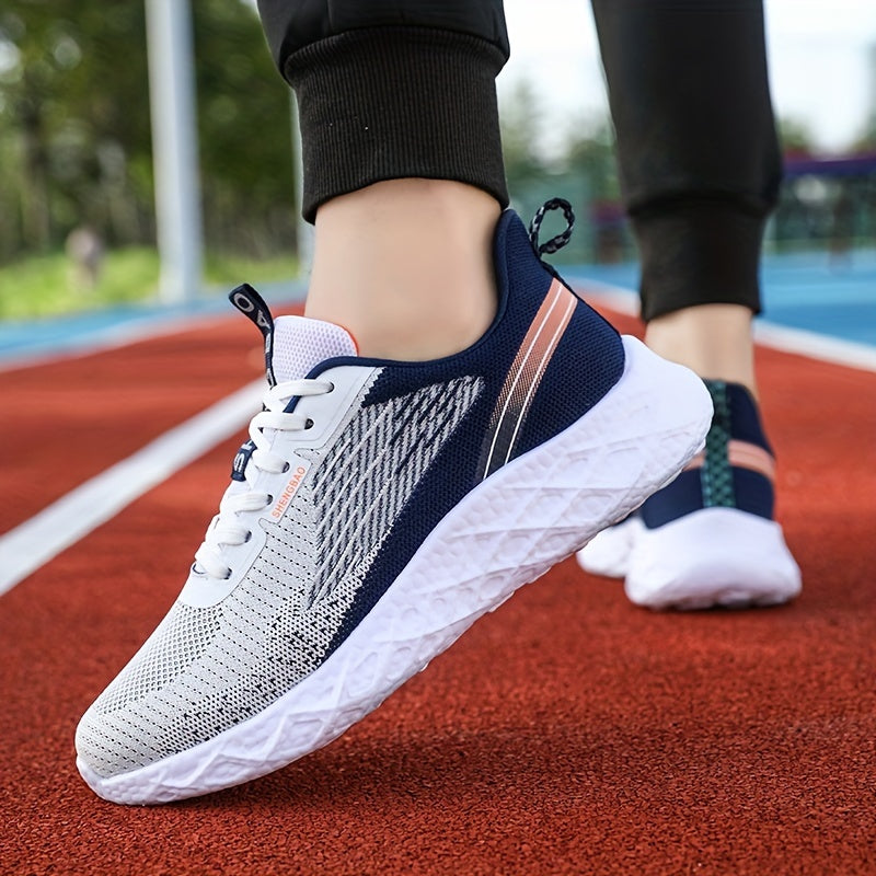 Women's Mesh Sneakers Casual Lace Up Platform Shoes Lightweight Sports Shoes